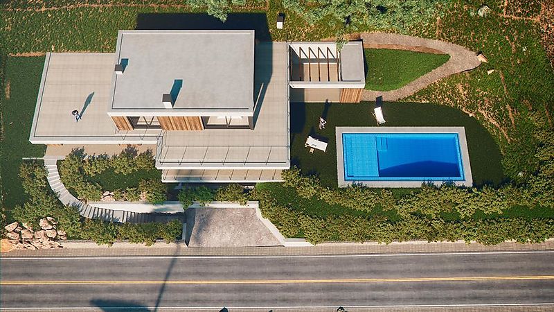 Magnifique villa nouvellement construite avec piscine privée et vue sur la mer à Sa Riera, Begur