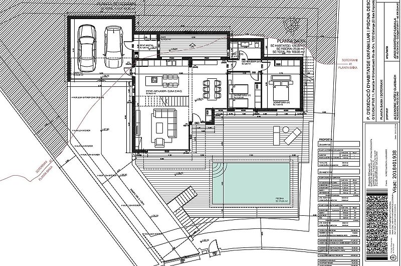 Terrain de 780m2 + Projet de maison unifamiliale