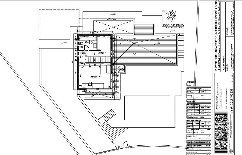 Plot of 780m2 + Single-family house project