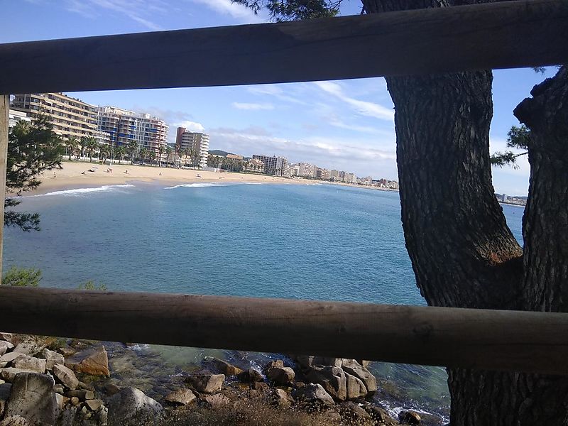 Parcel.la amb vista panoràmica al mar a Calonge.