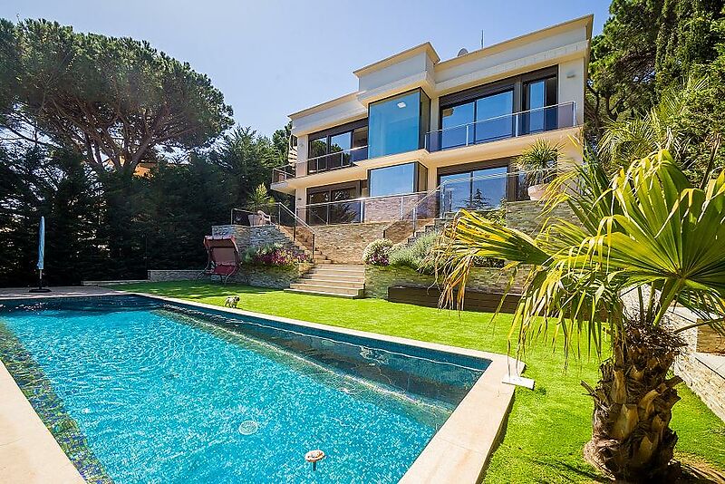 Schönes und modernes Haus mit Meerblick in Playa de Aro