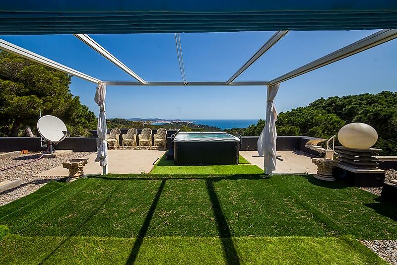 Belle et moderne maison avec vue sur la mer à Playa de Aro