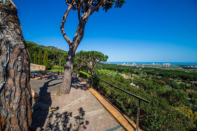 Villa with panoramic views in Playa de Aro