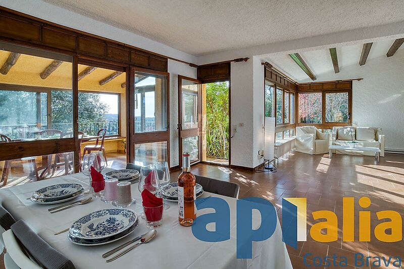 Large and bright house close to nature in Calonge, Costa Brava