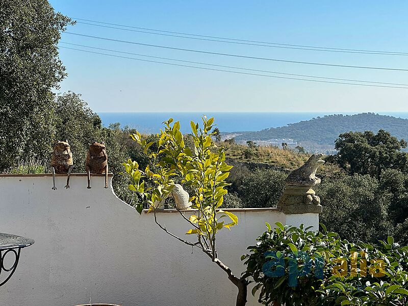 Вилла с захватывающим видом на море и горы в Санта-Кристина-д'Аро