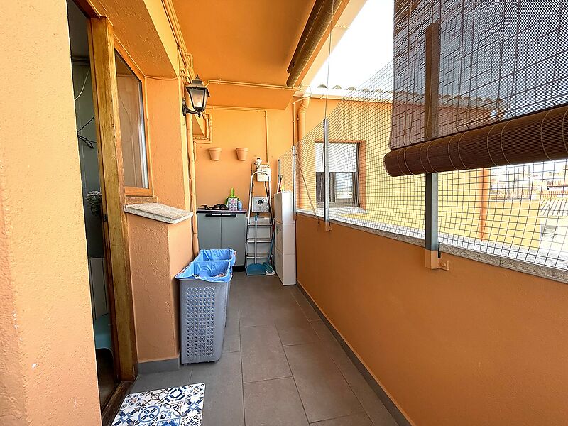 Penthouse zum Verkauf im Zentrum von Palamós, Blick auf die gesamte Stadt