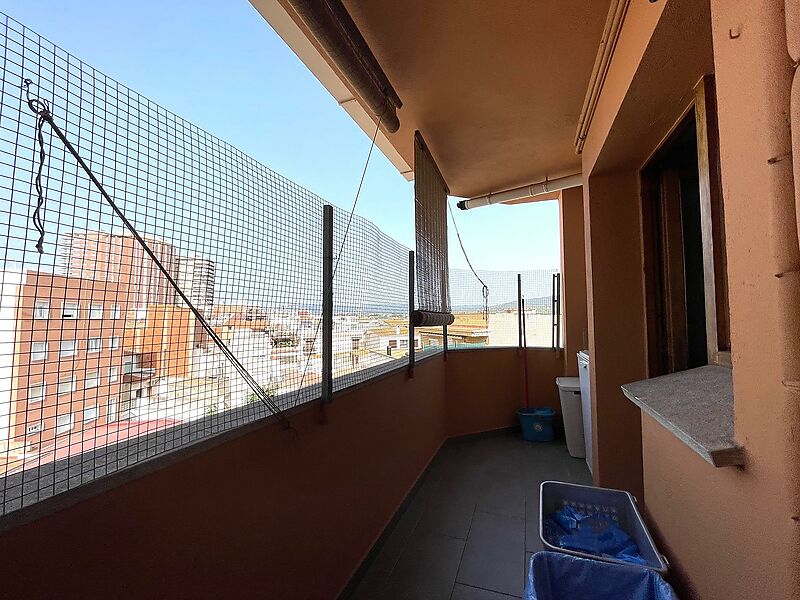 Penthouse zum Verkauf im Zentrum von Palamós, Blick auf die gesamte Stadt