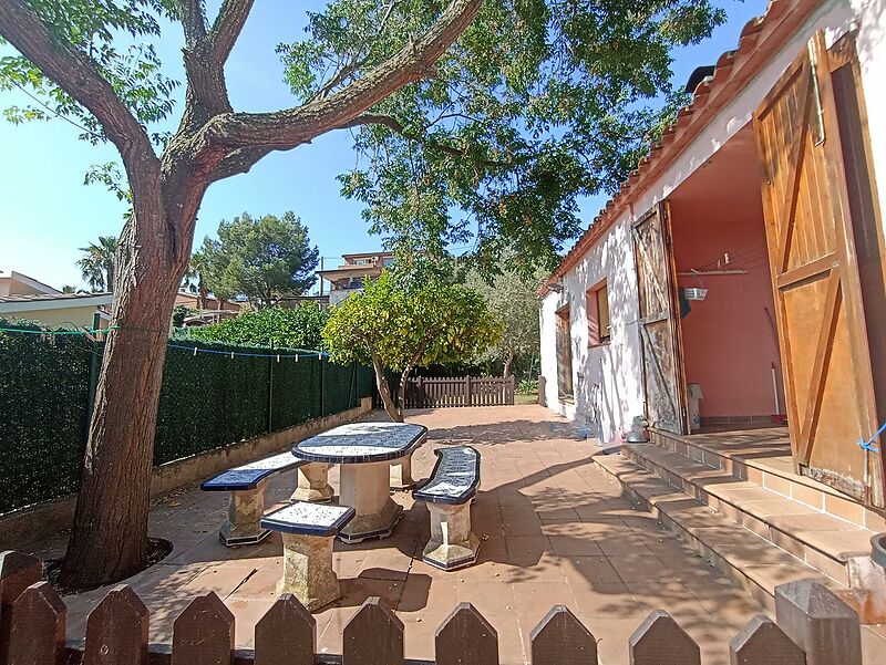 Acogedora casa unifamiliar con jardín en Puig Ses Forques