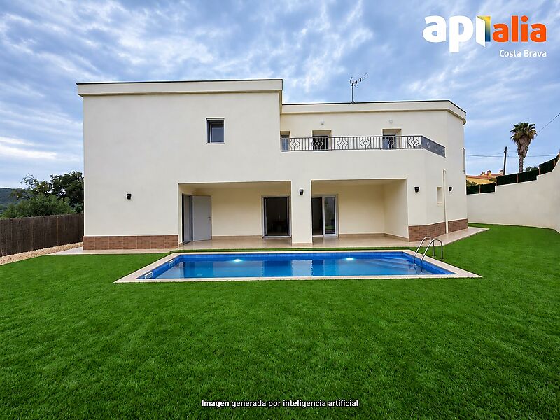 Casa unifamiliar de recent construcció a Mas Pere Calonge